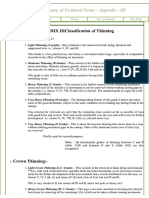 Classification of Thinning