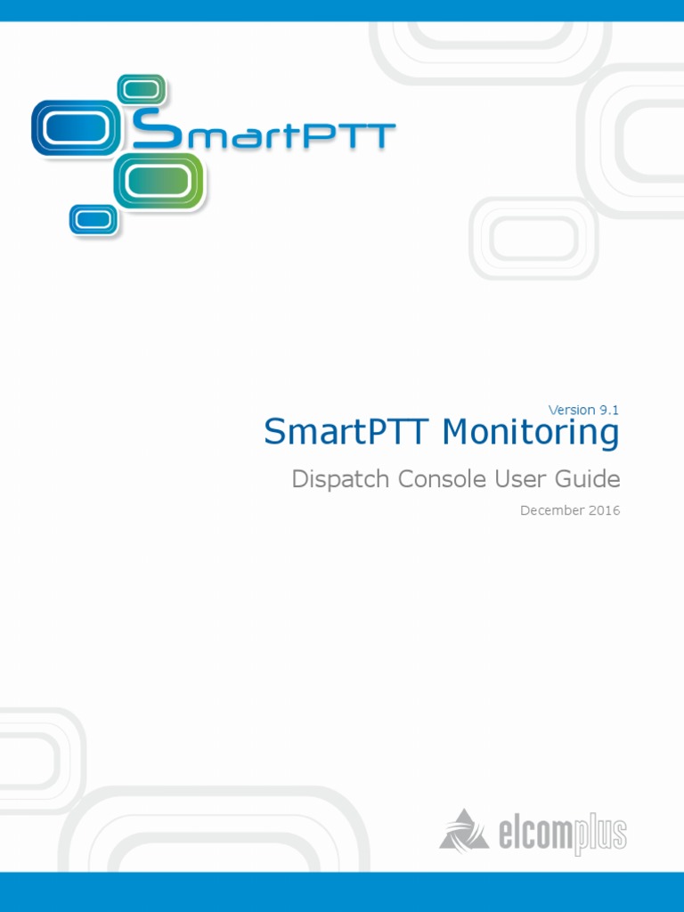 SmartPTT Monitoring Dispatcher User Guide | PDF | Command Line ...