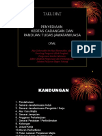 Penyediaan Kertas Cadangan