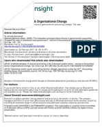 Journal of Accounting & Organizational Change: Article Information