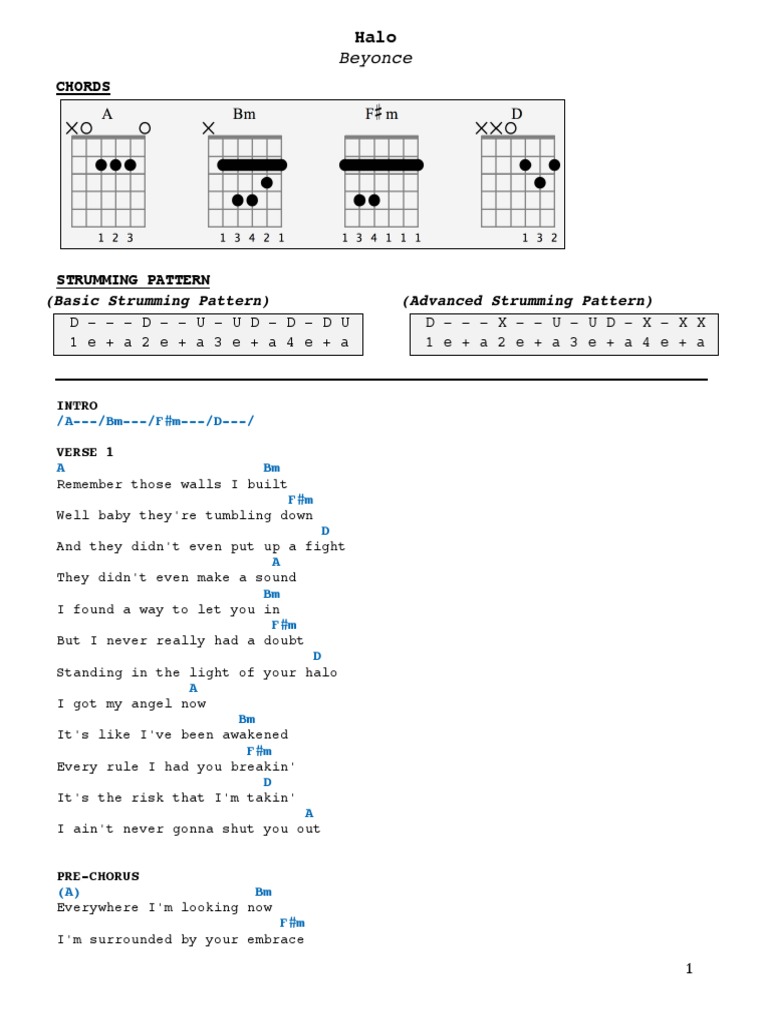 Beyonce Halo Lyrics