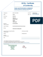 IECEx CML 14.0047X 0 PDF