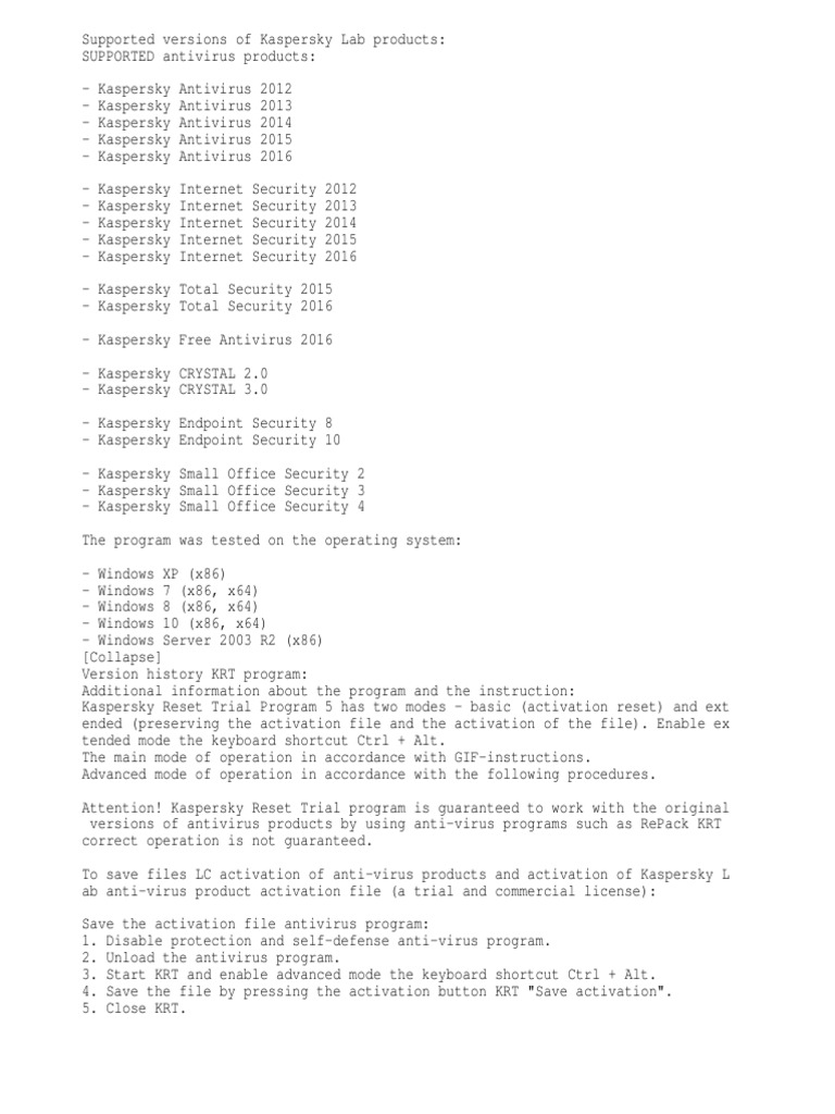 Kaspersky small office security activation code Telegraph