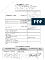 Liquidation Report NRSP 4th Liquidation EiE Project (Responses)