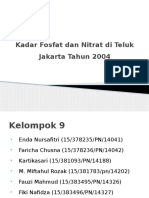 Kadar Fosfat Dan Nitrat Di Teluk Jakarta