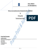Important Provisions of Companies Act 2013 PDF