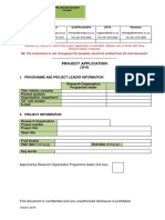 HORTGRO Science Project Application form