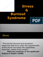 Stress & Burnout Syndrome