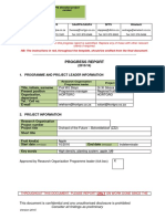 HORTGRO Science Progress Report Template