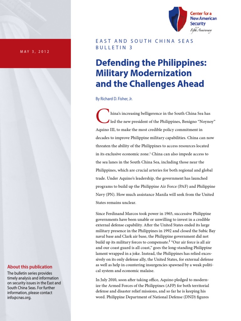 Defending the Philippines Military Modernization and the Challenges