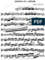 (Clarinet - Institute) Pitt, Percy - Concertino For Clarinet, Op.22 PDF