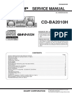 Sharp CD Ba2010h