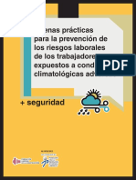 Prevención riesgos laborales condiciones climáticas adversas