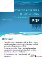 Otvorene Porede I Terapija Rana PDF