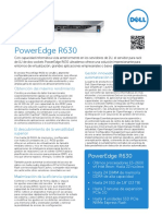 Dell PowerEdge R630 Spec Sheet ES HR