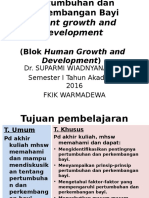 Kuliah Infant Growth and Development