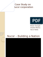 Case Study On Nucor Corporation: Group5