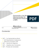 Conversion A Ifrs E&f FG