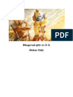 Bhagavad Gita As It Is-Only Shlokas PDF