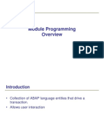 Module Programming 