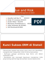 Enterprise Risk Management at Statoil