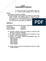 Casos Apanacamiento Punto de Equilibrio