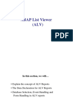 ALV Overview