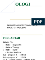 PENGANTAR RADIOLOGI-dr. Sugeng