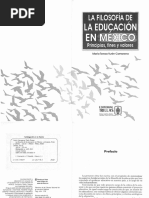 Yurén - Filosofía de La Educación en México - Principios, Fines y ...
