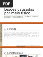 Medicina Legal - Lesões Causadas Por Meio Físico