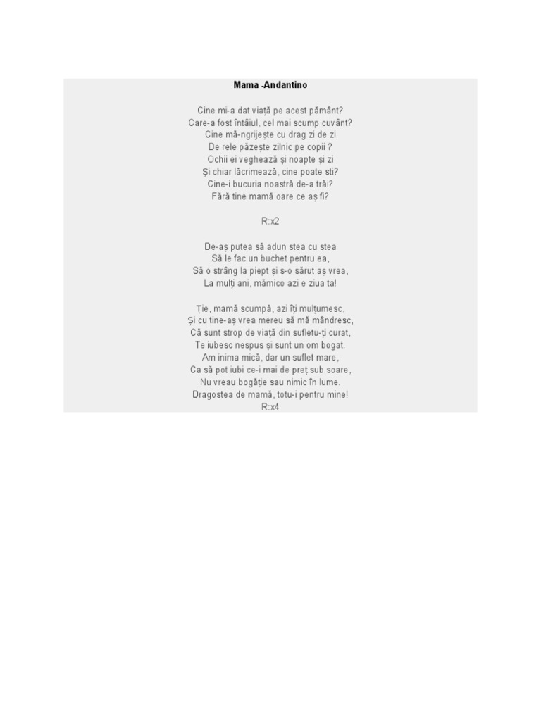 Mama | PDF