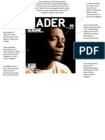 fader cover analysis