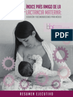 Informe lactancia materna