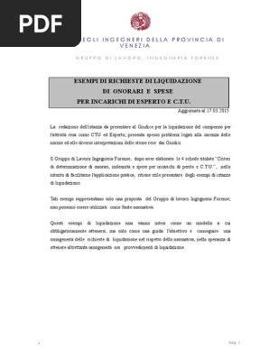 decreto di liquidazione ctu e sentenza Vaporesso