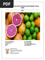 Citrus Market Value Chain 2015