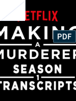 Making A Murderer Season 1 Transcripts
