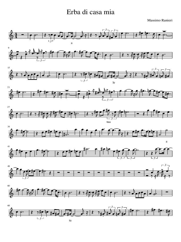 Erba Di Casa Mia
