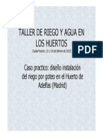 Taller de Riego Caso Práctico