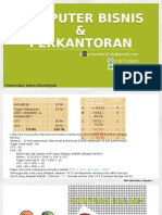 SEJARAH KOMPUTER DAN TUJUAN MATA KULIAH KOMPUTER BISNIS DAN PERKANTORAN