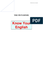 Know Your English