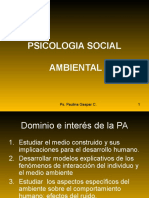 Psicologia Social Ambiental