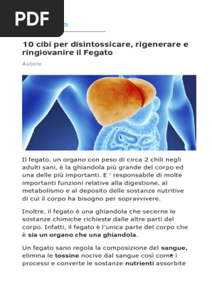 10 Cibi Per Disintossicare Rigenerare E Ringiovanire Il Fegato