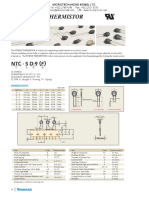 Samkyung Power Thermistor Catalog