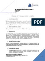 Programa 001 Formulacion Proyectos