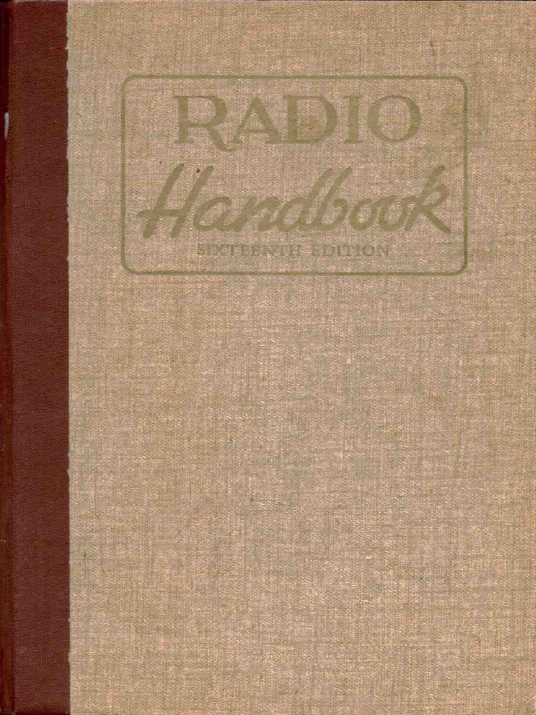 RadioHandbook161962.pdf Antenna (Radio) Amplifier