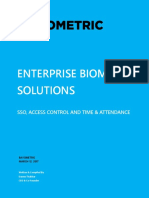 Enterprise Biometric Solution