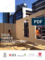 Solid Timber Construction Report August 2015