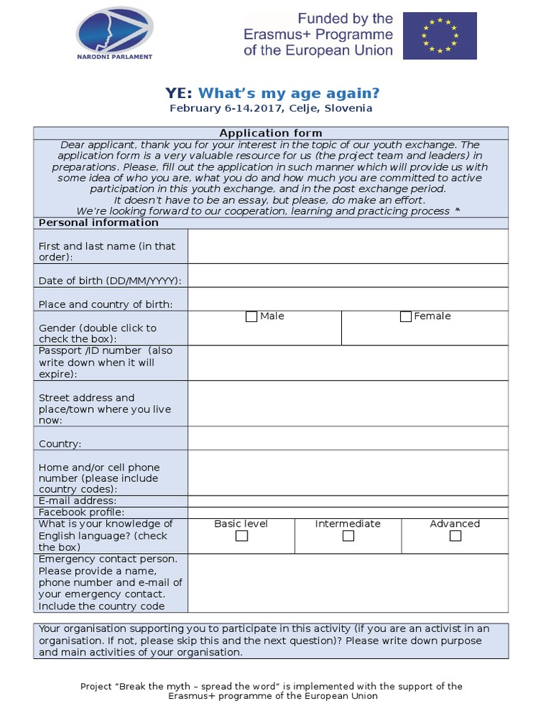 Grade 7 ESC Application Form | PDF | European Union | Internet
