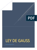 Ley de Gauss. Luis David