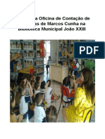 Projeto Da Oficina de Contação de Histórias de Marcos Cunha Na Biblioteca Municipal João XXIII 2017 - Cópia